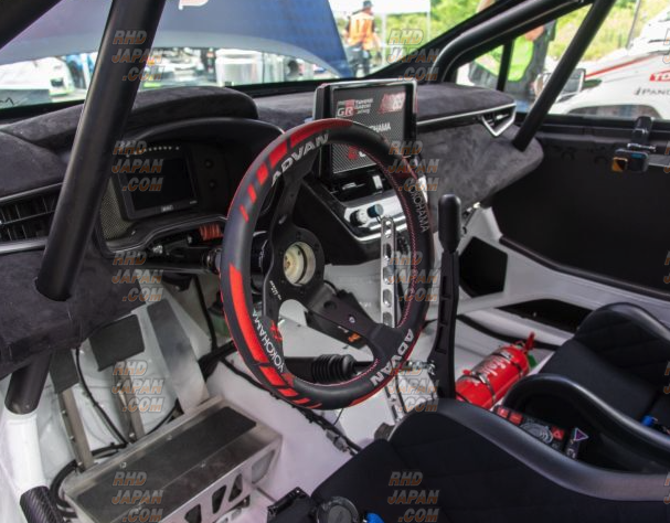 Car Make T&E ADVAN X Vertex Steering V2 Leather Steering Wheel